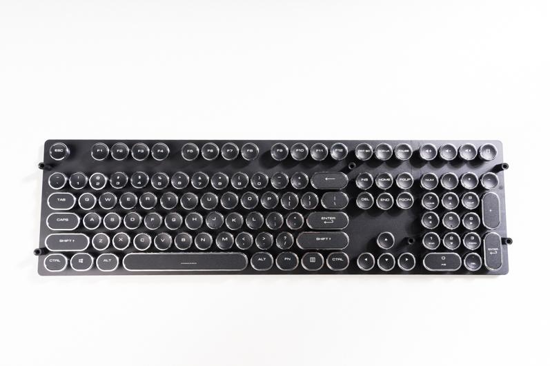 復古打字機鍵帽 機械式鍵盤 104鍵 100% 非鍵盤