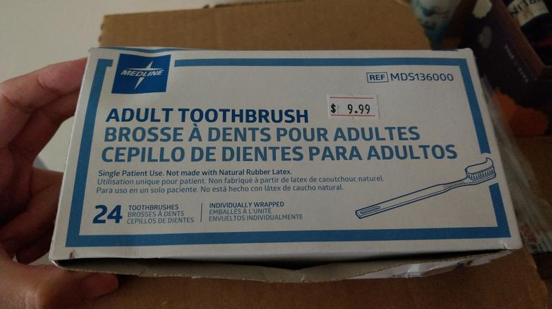 Medline 獨立包裝牙刷 24入 (MDS136000)