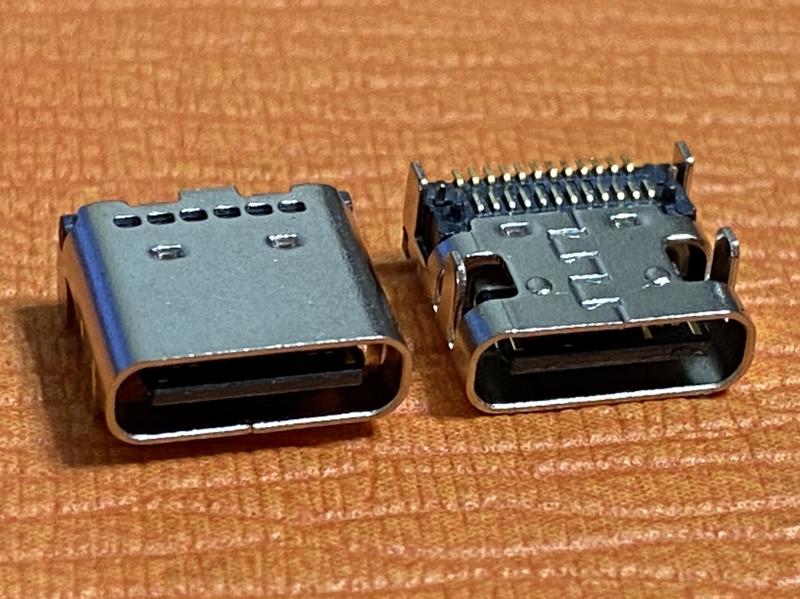 【IF】USB 3.1 TYPE C 連接器 CONNECTOR 24Pin SMD TYPE-C 板端 母座