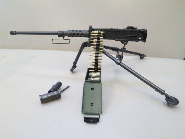 國軍 M2 白朗寧 50 機槍 — 12.7毫米大口徑機槍 機槍 完成品 ~ 比例 1/6  (12吋人型適用)