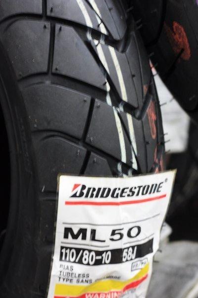 駿馬車業重車館 普利司通 ML50 110/80-10 特價一輪2000元含裝含氮氣填充(中和) | 露天市集 | 全台最大的網路購物市集