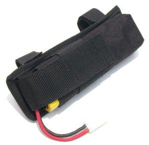 【新北模型】警星-可調式外掛電池袋 (黑色)