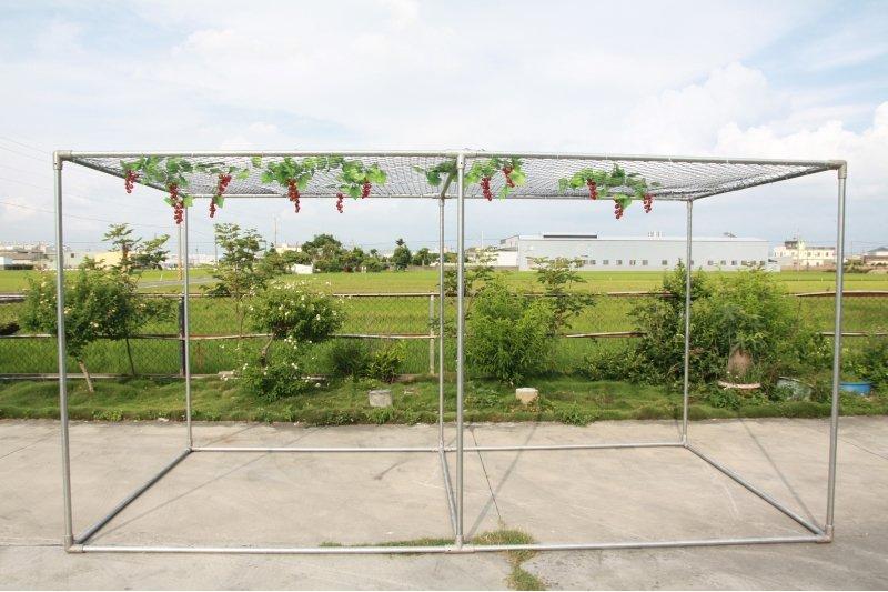 查理瓜棚 鋁合金接頭 自由配 各種角度 台灣規格 瓜架瓜棚 葡萄棚花架 抗颱架 抗颱棚 鋁合金棚架 抗颱風棚 | 露天市集 | 全台最大的網路購物市集