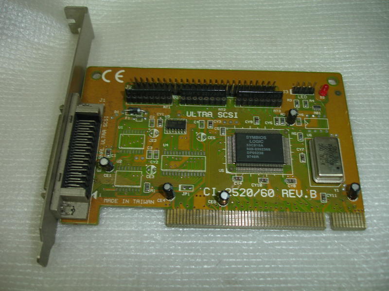 【電腦零件補給站 】Symbios Logic CI-2520/60 50Pin Ultra SCSI控制卡