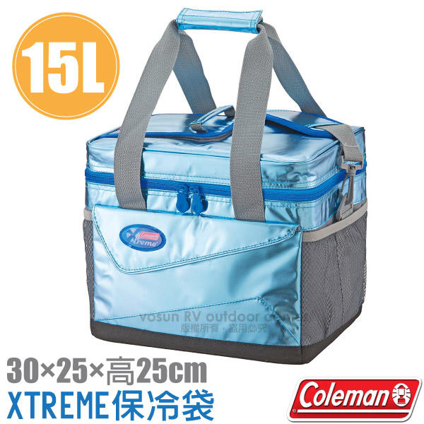 RV城市【美國 Coleman】XTREME 軟式保冷袋 15L 保冰袋 行動冰箱 保溫保鮮冰桶 飲料_CM-22212