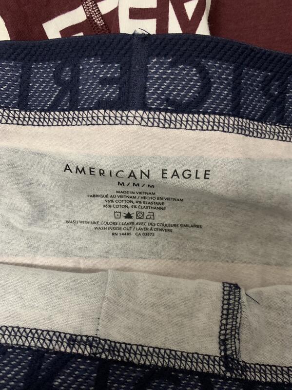 【出清款】American Eagle Ae AEO 6" Classic Boxer Brief 四角褲 3件組 | 露天市集 | 全台最大 ...