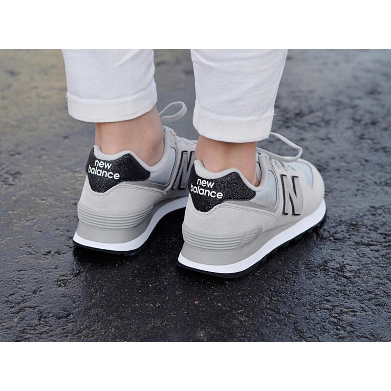 現貨iShoes正品New Balance 574 女鞋灰復古慢跑流行運動鞋休閒鞋