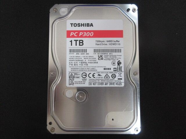 TOSHIBA 3.5吋 PC P300 1TB SATA 桌上型硬碟 (HDWD110UZSVA) | 露天市集 | 全台最大的網路購物市集