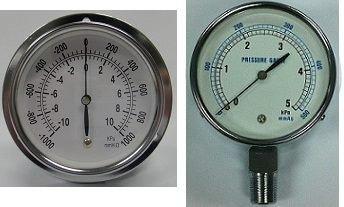 正負壓錶微壓錶聯成錶微壓計微壓表壓力表壓力錶直立式聯成計 low pressure gauges kpa mmaq