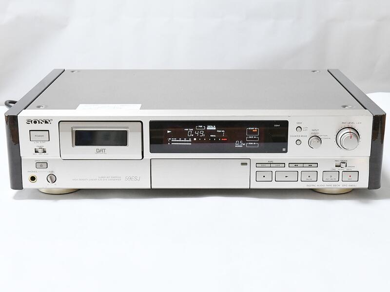 アウター ジャケット SONY ソニー DATデッキDTC-59ES ブラック 動作品