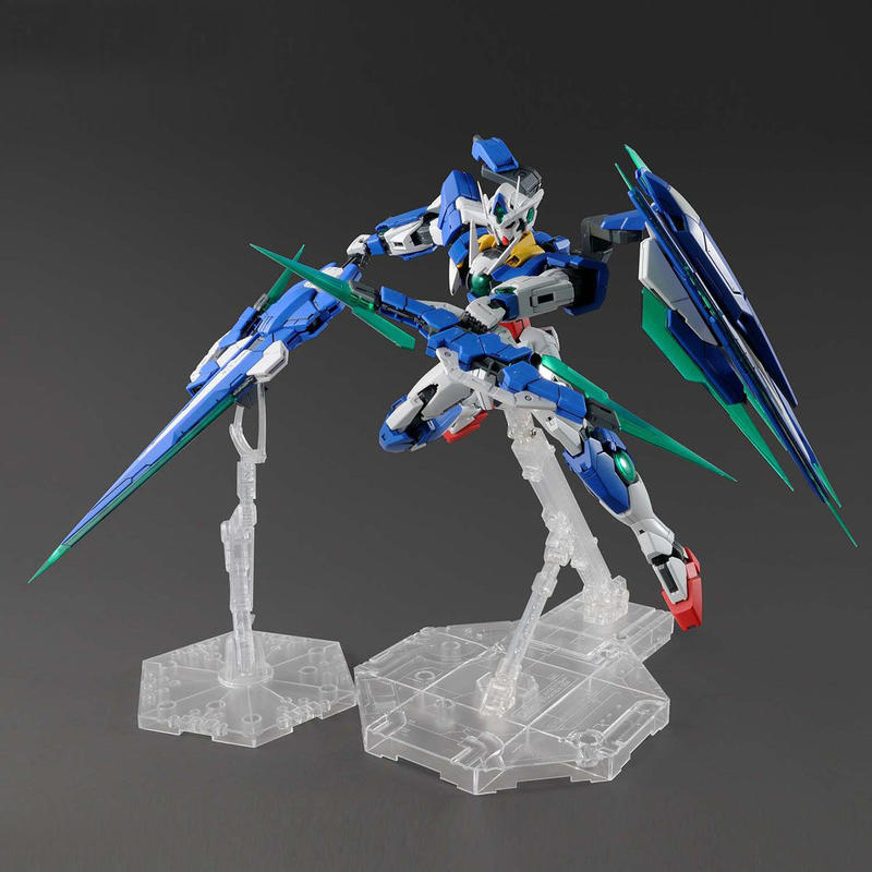 【鋼普拉】現貨 含支架 BANDAI 鋼彈 MG QAN[T] FULL SABER 量子型00Q 全刃式能天使鋼彈