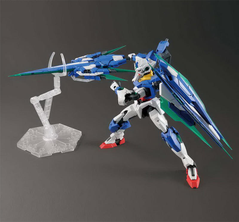 【鋼普拉】現貨 含支架 BANDAI 鋼彈 MG QAN[T] FULL SABER 量子型00Q 全刃式能天使鋼彈