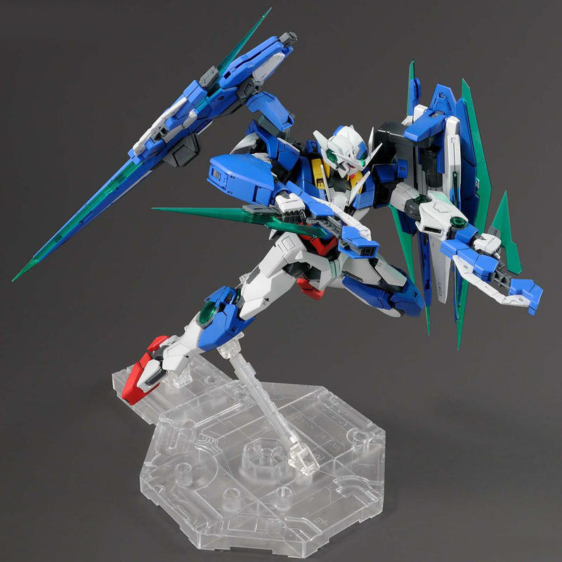 【鋼普拉】現貨 含支架 BANDAI 鋼彈 MG QAN[T] FULL SABER 量子型00Q 全刃式能天使鋼彈
