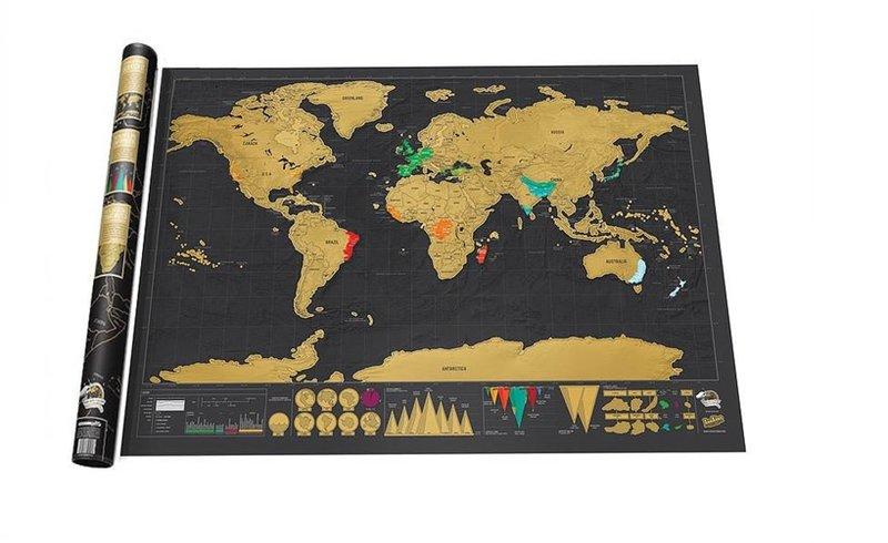 【yes99buy】世界旅遊旅行刮刮地圖/刮地圖創意禮品 預購10天