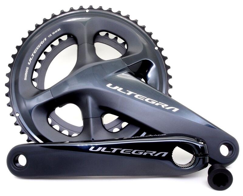 艾祁單車Shimano Ultegra FC-R8000大盤50-34T 52-36T 53-39T 170mm