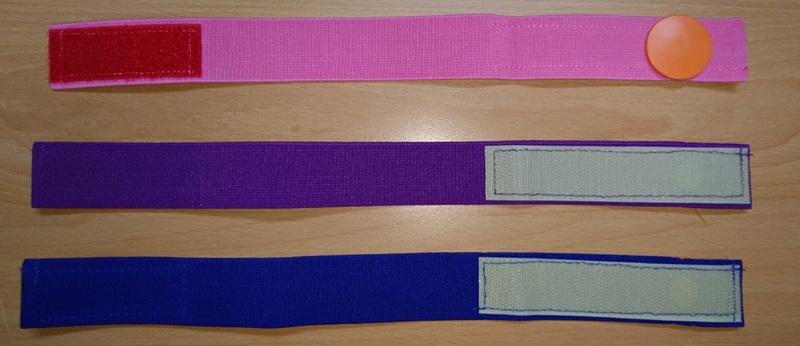 圓扣鬆緊綁帶(藍,紫,淺藍,綠,粉)