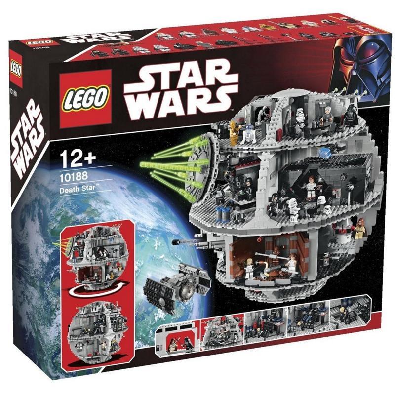 樂高星際大戰LEGO STAR WARS 死星Death Star 10188 絕版原廠密封外箱