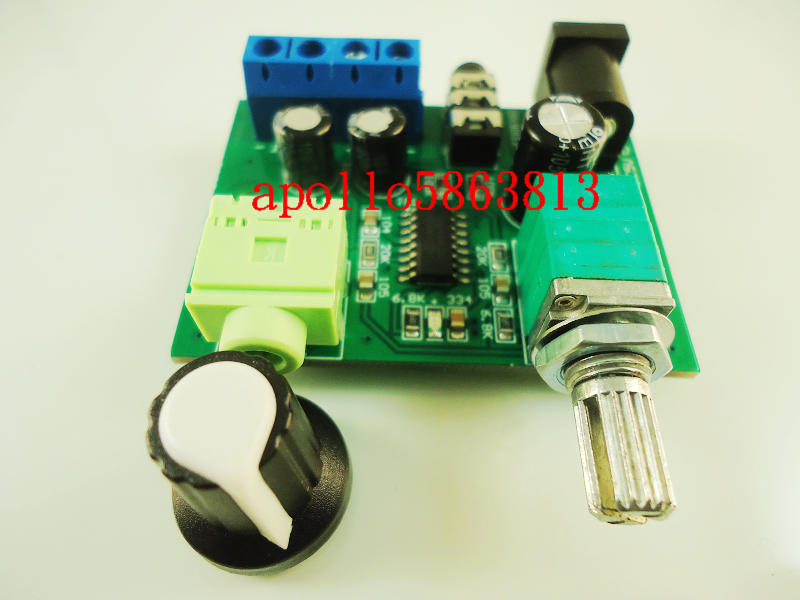 DC3V-5V音頻小功放板3W + 3W立體聲耳放..帶電源開關..雙聲道USB供電(78664)