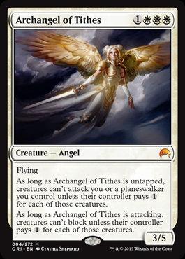 [ALG卡牌專門] ORI 起源 Archangel of Tithes 什一稅大天使 英/中/日文