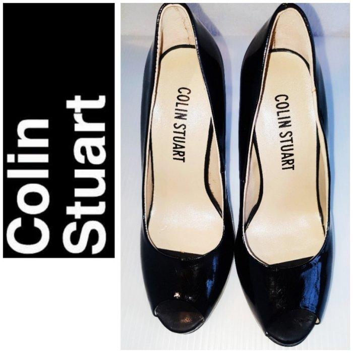 新 Colin Stuart 魚口黑高跟鞋 尖頭淺口細鞋跟 尺寸:5 女鞋 百搭淺口 黑色職業鞋(已售勿標)