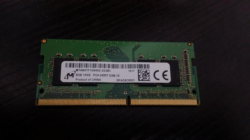 【楓糖小舖】Micron 美光 DDR4 2400T 8GB 筆電記憶體