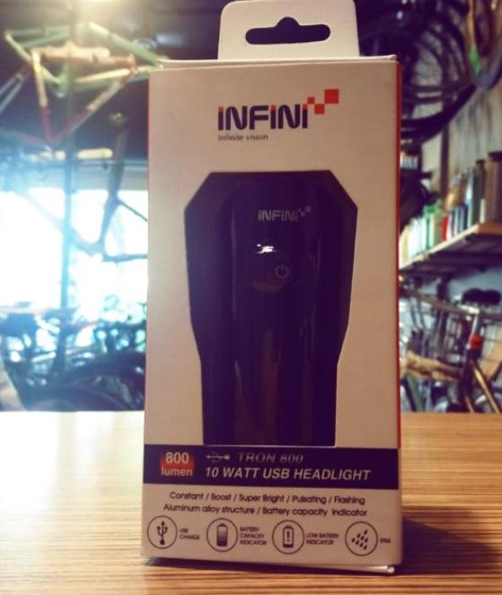 [Conquer Sports 夙單車] Infini I-340P 自行車前燈 USB充電 800流明 爆爆亮