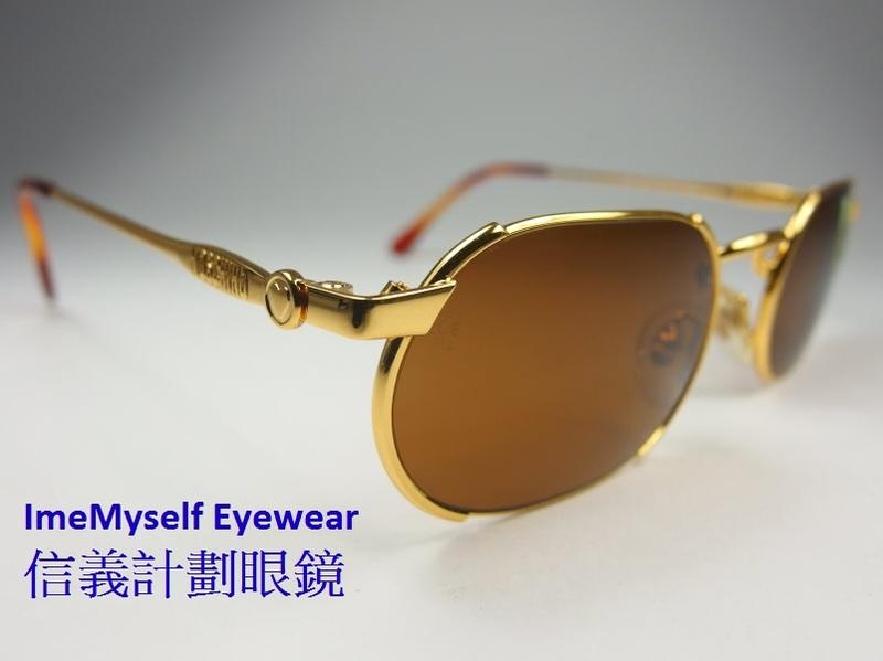 【信義計劃】ImeMyself Eyewear MOSCHINO MM483 太陽眼鏡 義大利製 金屬框 愛心 可配度數