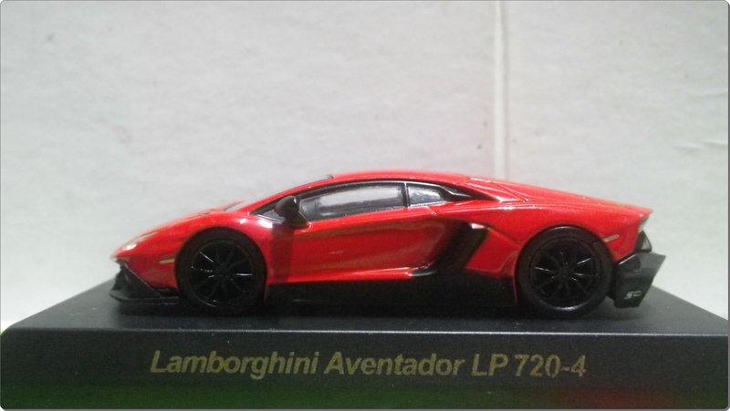 收藏級1/64 KYOSHO 京商代工LAMBORGHINI LP 720-4 紅最後一台| 露天市