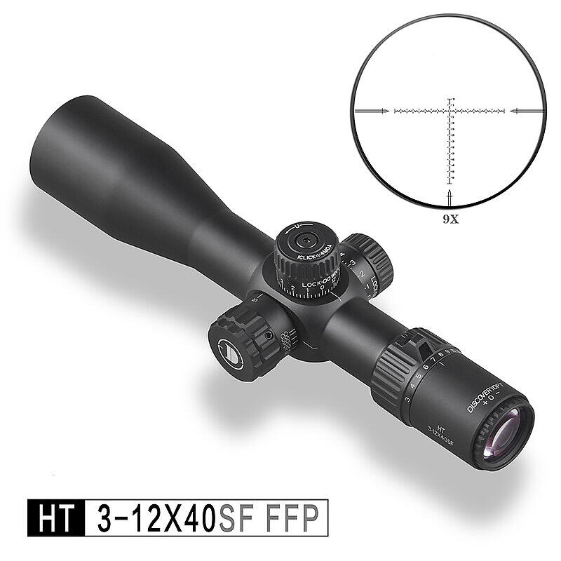 【KUI】DISCOVERY 發現者 HT 3-12X40SF FFP 短前置 真品狙擊鏡，瞄具，抗震防水~47673