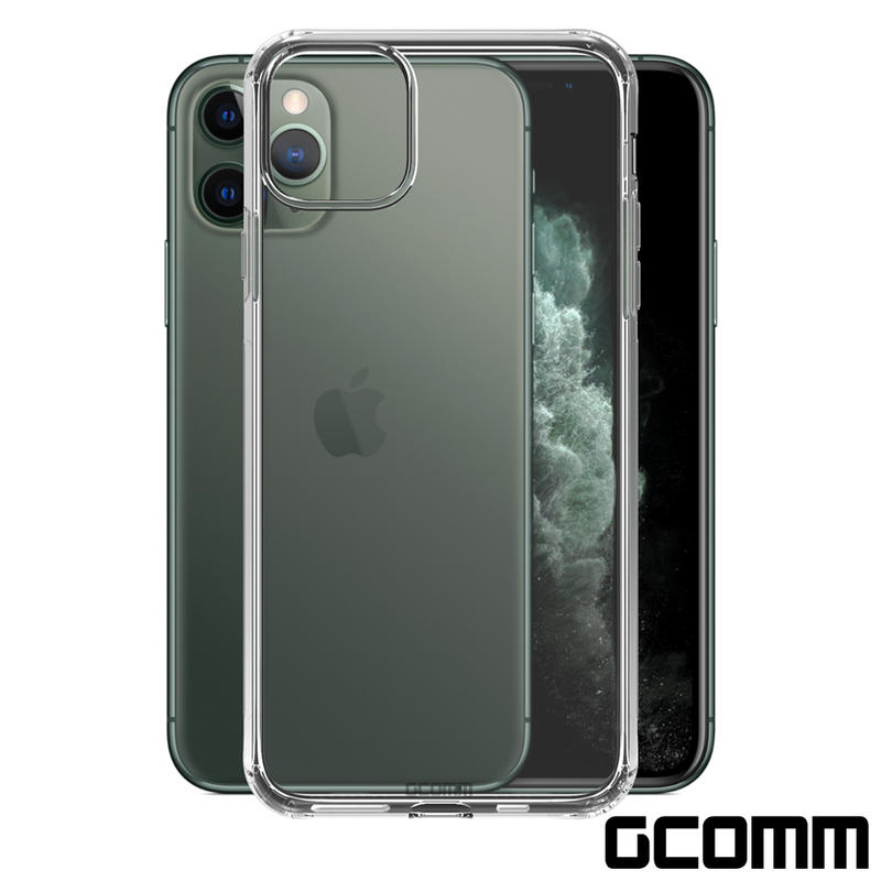 GCOMM iPhone 11 Pro Max 清透圓角防滑邊保護套 Round Edge