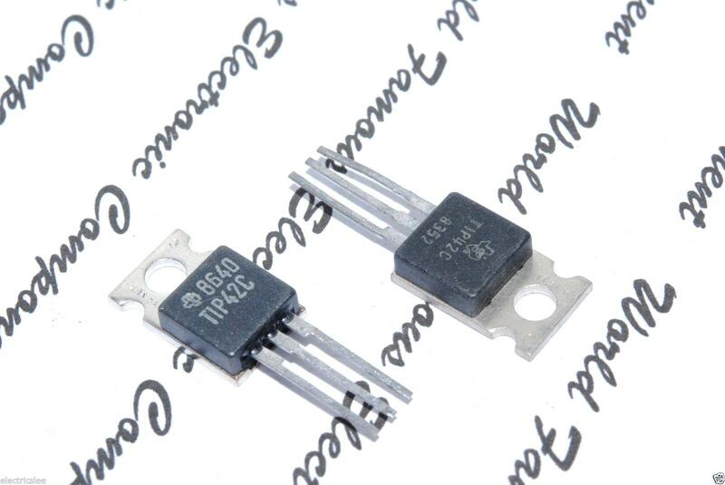 Texas Instruments TIP42C PNP 65W 100V 6A TO220 電晶體