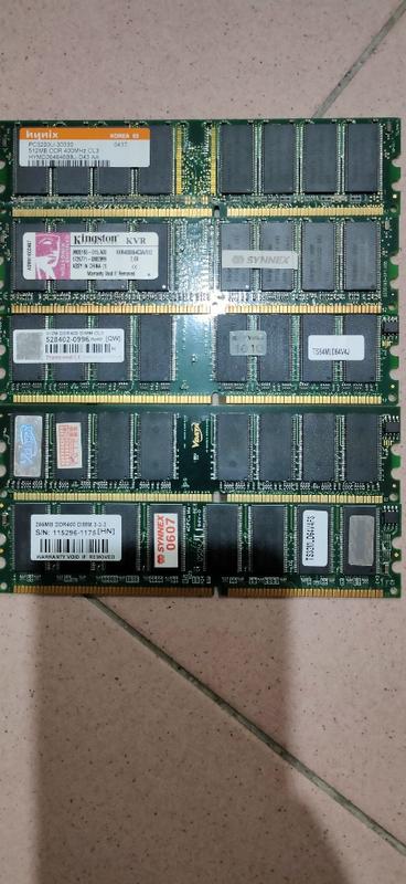 DDR400 512/256MB記憶體