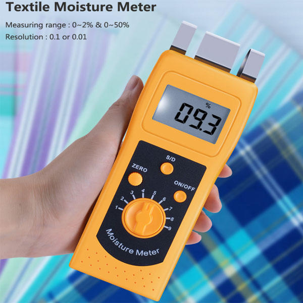DM200T成品服裝水分檢測儀，服裝面料水分測濕儀