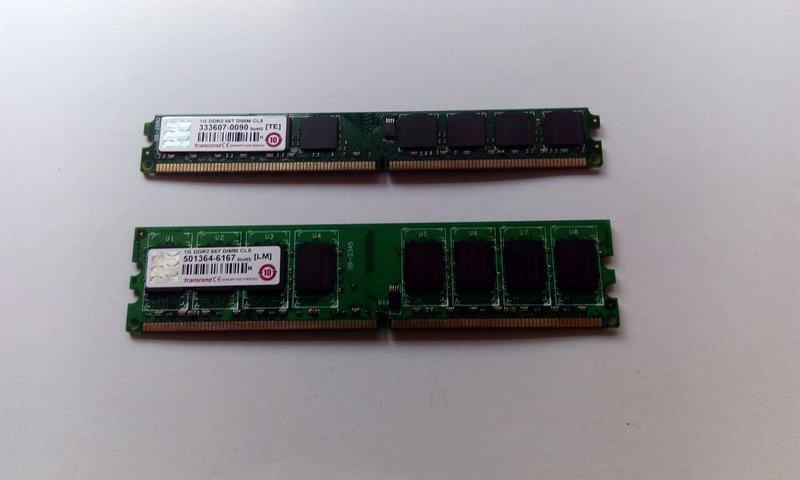 記憶體 DDR2 1GB  2支特價180元