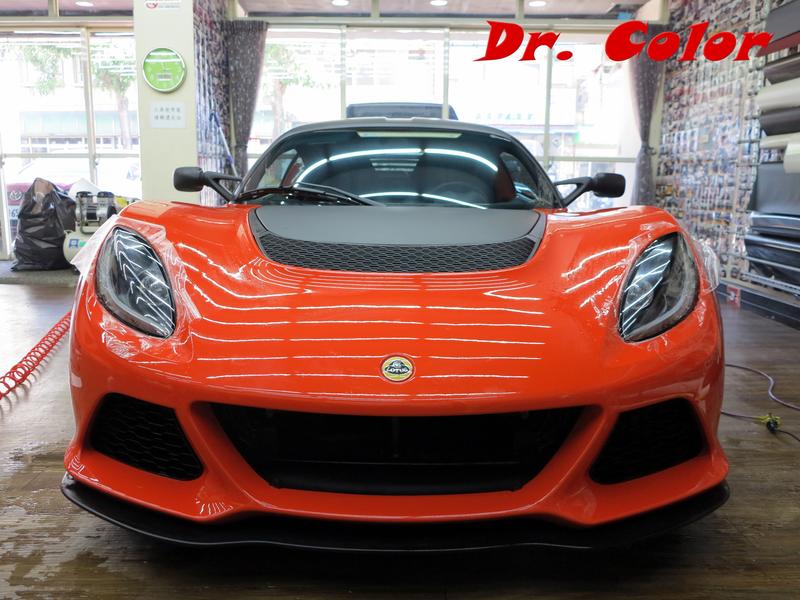 Dr. Color 玩色專業汽車包膜 Lotus Exige 車燈保護膜