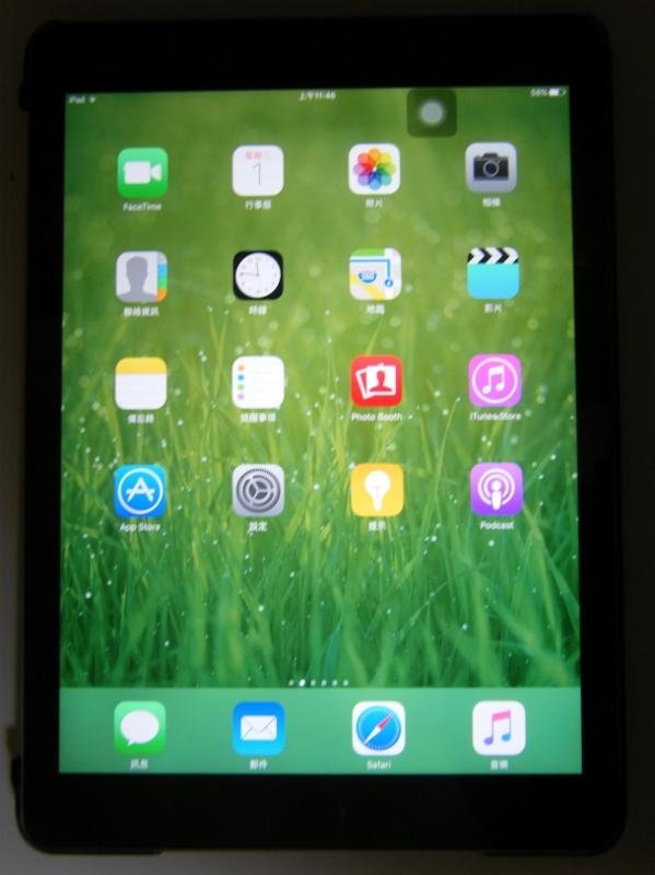iPad Air 32G Wifi 版 直購價6000元 太空灰