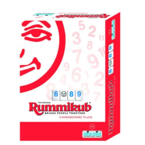【陽光桌遊】★原價420★ Rummikub Cardboard Lite 拉密外出型簡易版 以色列製造 正版 滿千免運
