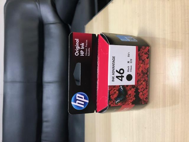 (含稅價) HP CZ637A CZ637AA 46號 全新原廠黑色墨水匣 適用HP 2020hc/2520hc