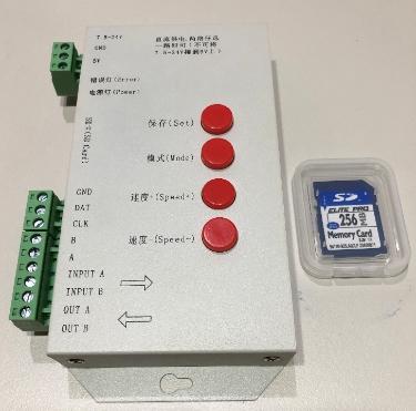 ►1529◄T-1000S全彩控制器 T1000S 幻彩器 IC燈條模組可程式設計控制器