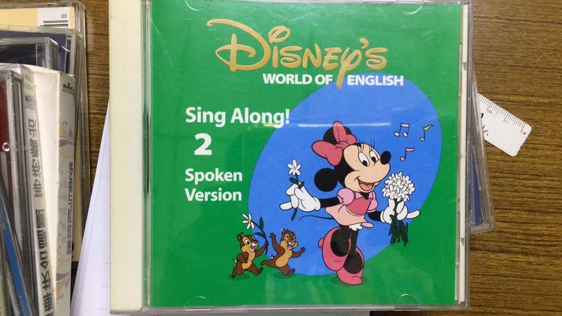 CD 寰宇迪士尼Disney's World of english sing along 2 spoken A42 