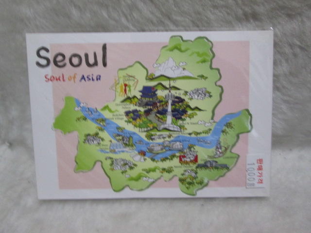 SEOUL SOUL OF ASIA 地標 明信片