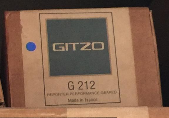 很新的庫存品!GITZO Classical G212 經典三角架 Made in France 法國製
