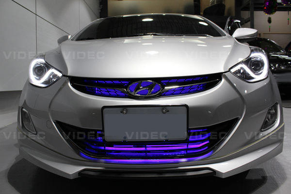 大台北汽車精品 現代HYUNDAI ELANTRA LED 氣氛燈 SMD LED 軟燈條 5050 三晶發光 台北威德