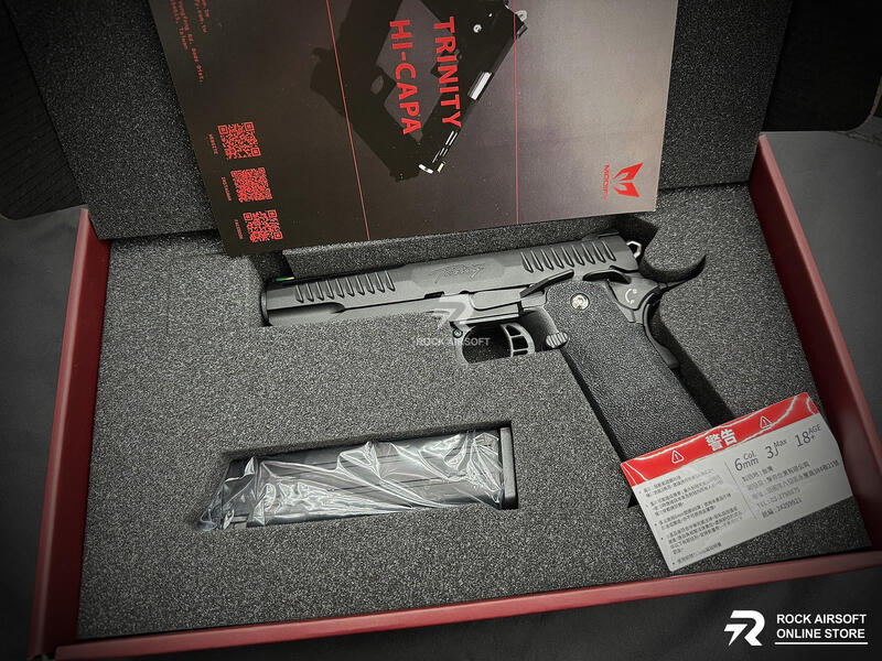 【磐石】MODIFY 摩帝Trinity HI-CAPA 5.1鋁合金滑套瓦斯槍GBB-MD65303-11