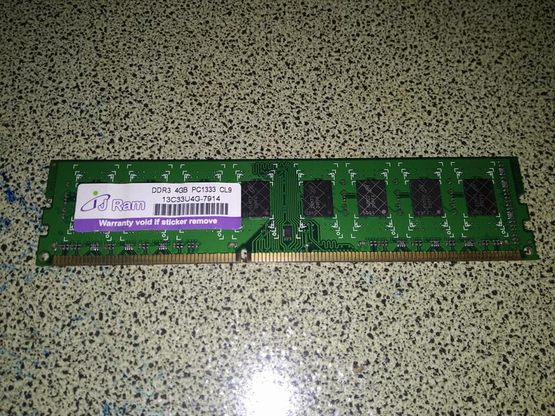 DDR3  4GB  PC1333 桌上電腦記憶體 RAM