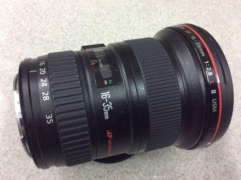 明豐相機維修 Canon 24-70mm F2.8 L 光圈故障 黑畫面 焦距異常 鏡頭錯誤 維修服務16-35mm