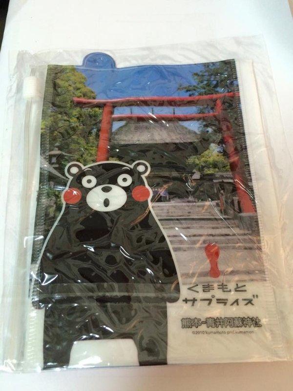 KUMAMON 熊本熊 夾鏈袋 熊本文化 清井阿蘇神社篇