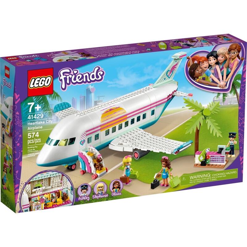 【樂GO】LEGO 樂高 41429 Friends系列 心湖城飛機  好朋友系列 飛機 積木 樂高 全新 正版