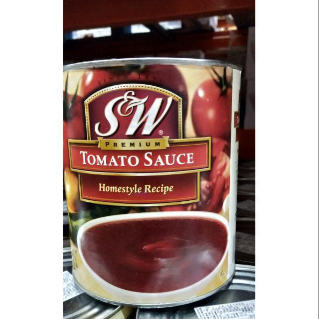 好市多代購-S&W蕃茄醬3.01公斤-有效期202105月