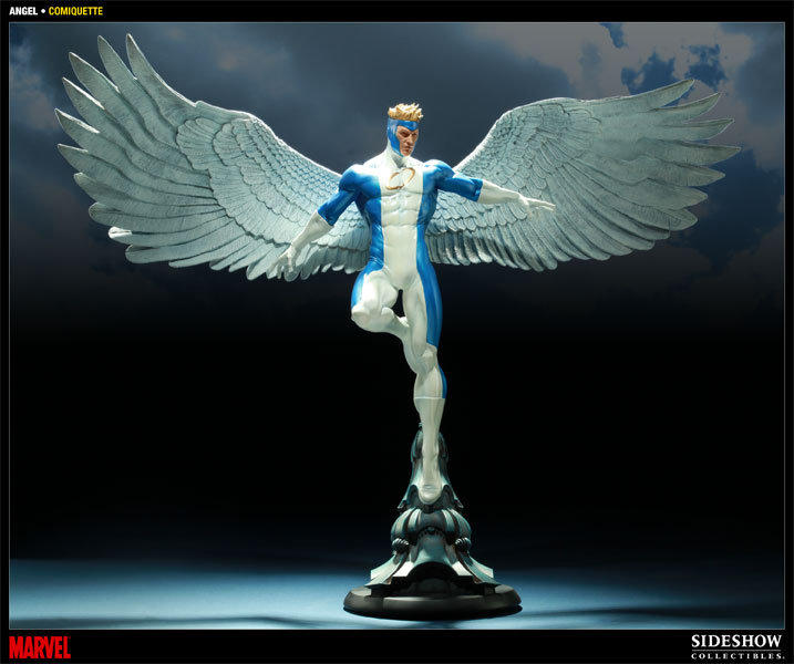 (現貨）Sideshow BenToy Marvel 超人Angel 天使全身雕像（SC-200118）